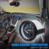 2   52mm Water Temperature Gauge, 12V Coolant Temp Gauge with Sensor White LED Backlight 100 250 Fahrenheit  for Car
