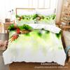 3D Digital Printing Bedding Four-Piece Set Three-Piece Set Parrot Bed Sheet Quilt Pillow