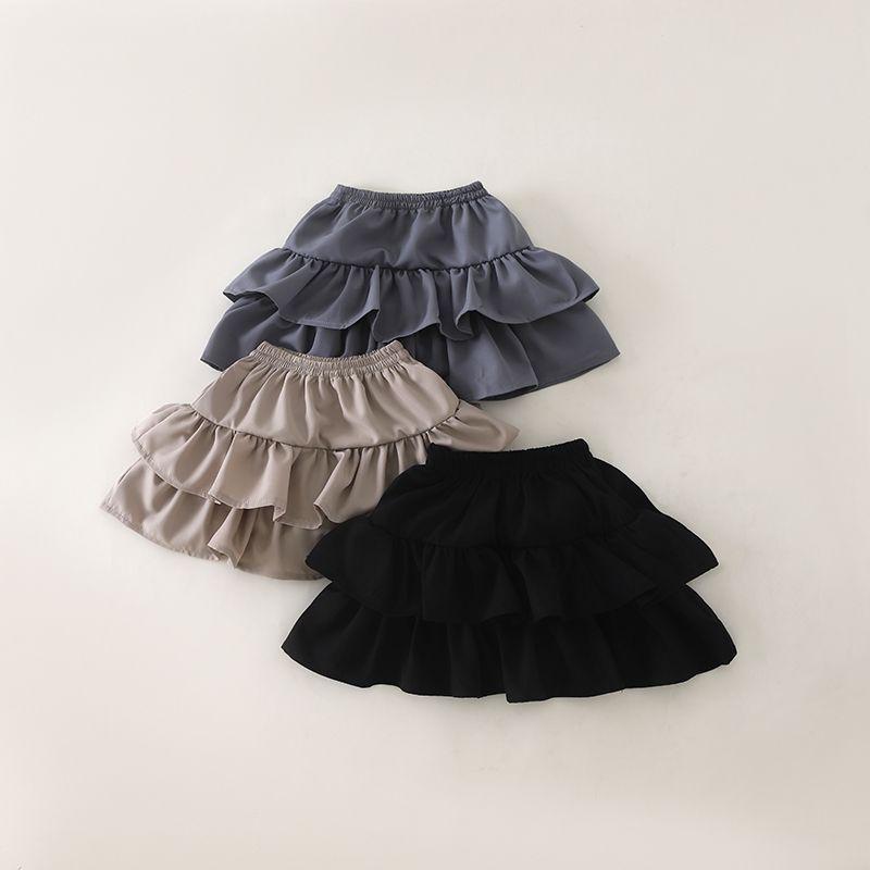 Mädchenrock Sommer Kinder Süßer Kuchenrock Mode Kurzer Rock Baby Mädchen Pong Prinzessinnenrock