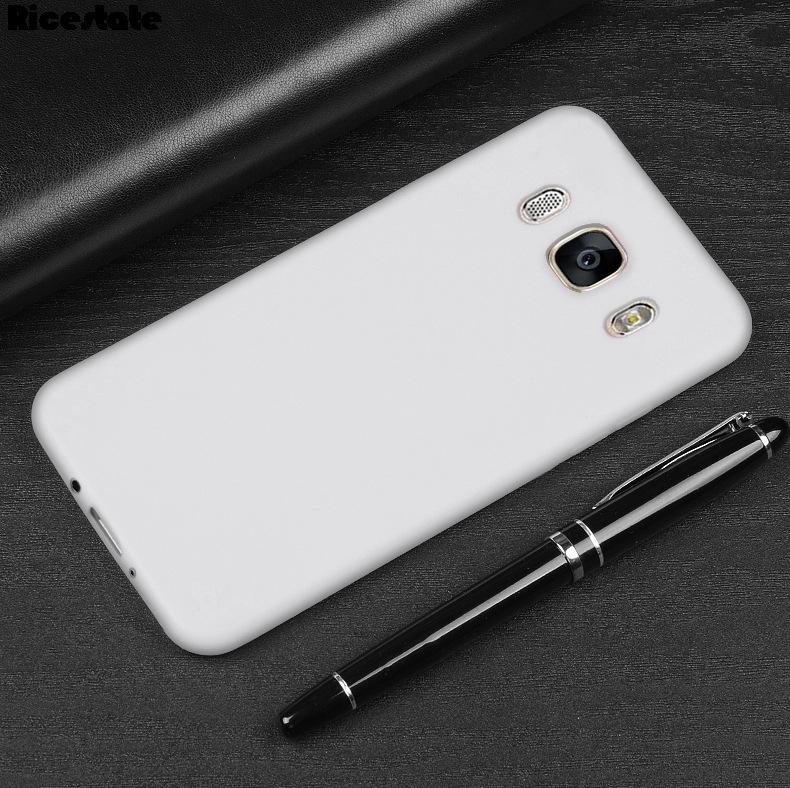 Custodia Cover Posteriore Morbida in Silicone TPU Opaco per Samsung J5 J510 J3 J310 J7 J710 2016 Custodie Monocolore Candy