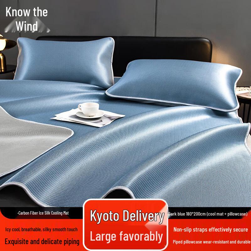 

Zhi Feng Ice Silk Cooling Mat Set 180x200cm