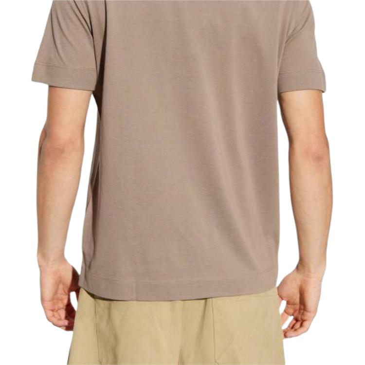 Emporio Armani Badge Pullover Round Neck Short Sleeve T-Shirt Men Tops EM002832-AF12955-U6189