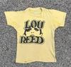 Lou Reed The Velvet Underground Band Jaren 90 Zeldzaam T-shirt Basisstijl S5XL