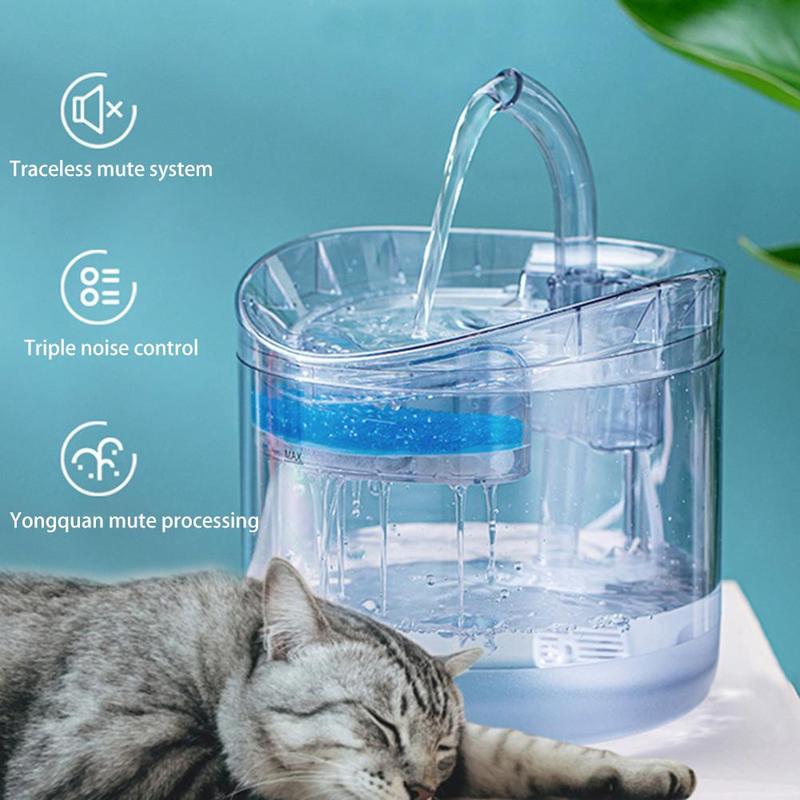 Filtro di Ricambio per Fontana d'Acqua per Gatti Pompa dell'Acqua Strumento di Pulizia Filtri a Carbone Attivo per Gatti Cani