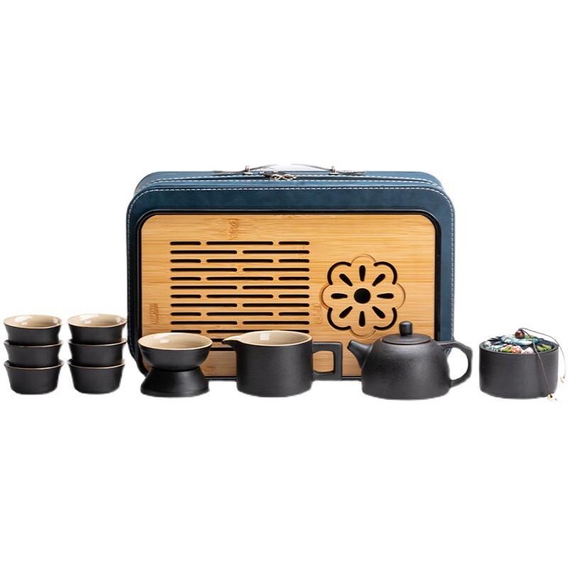 Changbaosen Japanese Ceramic Travel Tea Set