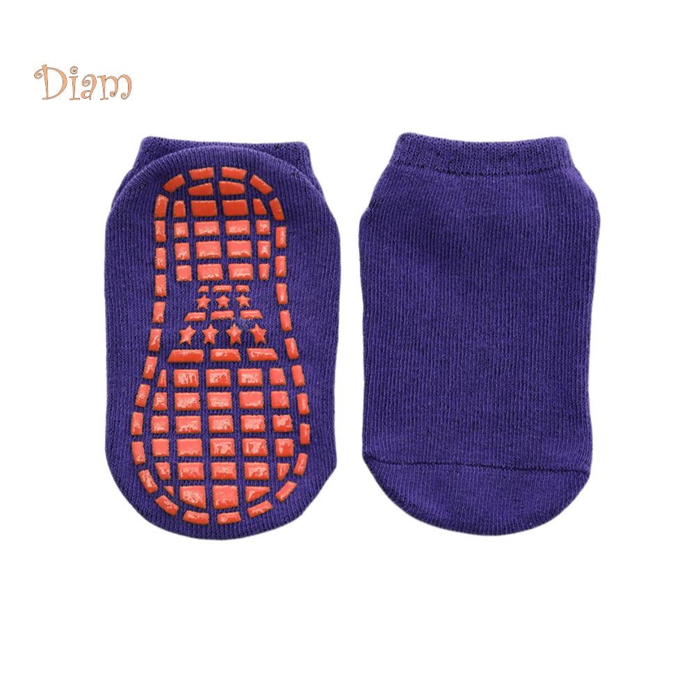 B-BEAR Culoare uni Copii Fată Băiat Anti-alunecare Respirabil Elastic Sport glezna șosete podea