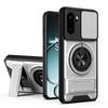 KEYSION Magnetic Phone Case for OnePlus 15R 5G 1+ Ace 6 6T Slide Camera Protection Upright Kickstand Ring Shockproof Back Cover