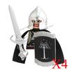 Medieval Knight Figures Building Blocks Elf Guard Dwarf Warrior Wild Boar Sheep Mount Fantasy Movie Character Soldier Bricks Toy