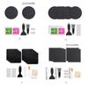 Trampoline Mat Patches Repair KIts Puncture Repair Patches Waterproof  Trampoline Fixing KIts for Holes and Tears