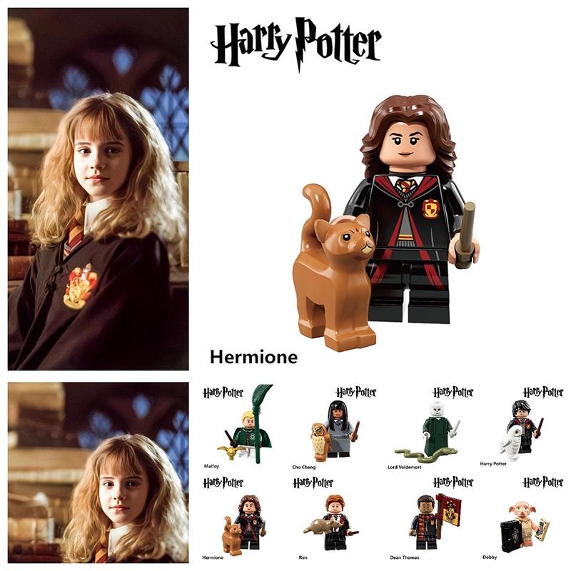 Harry Potter Lord Voldemort Dobby Building Blocks Toy For Kids Abs Plastic Small Particles 4.5cm Height