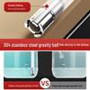 304 Stainless Steel Soap Dispenser with Press Pump for Dishwashing and Vegetable Washing Basin