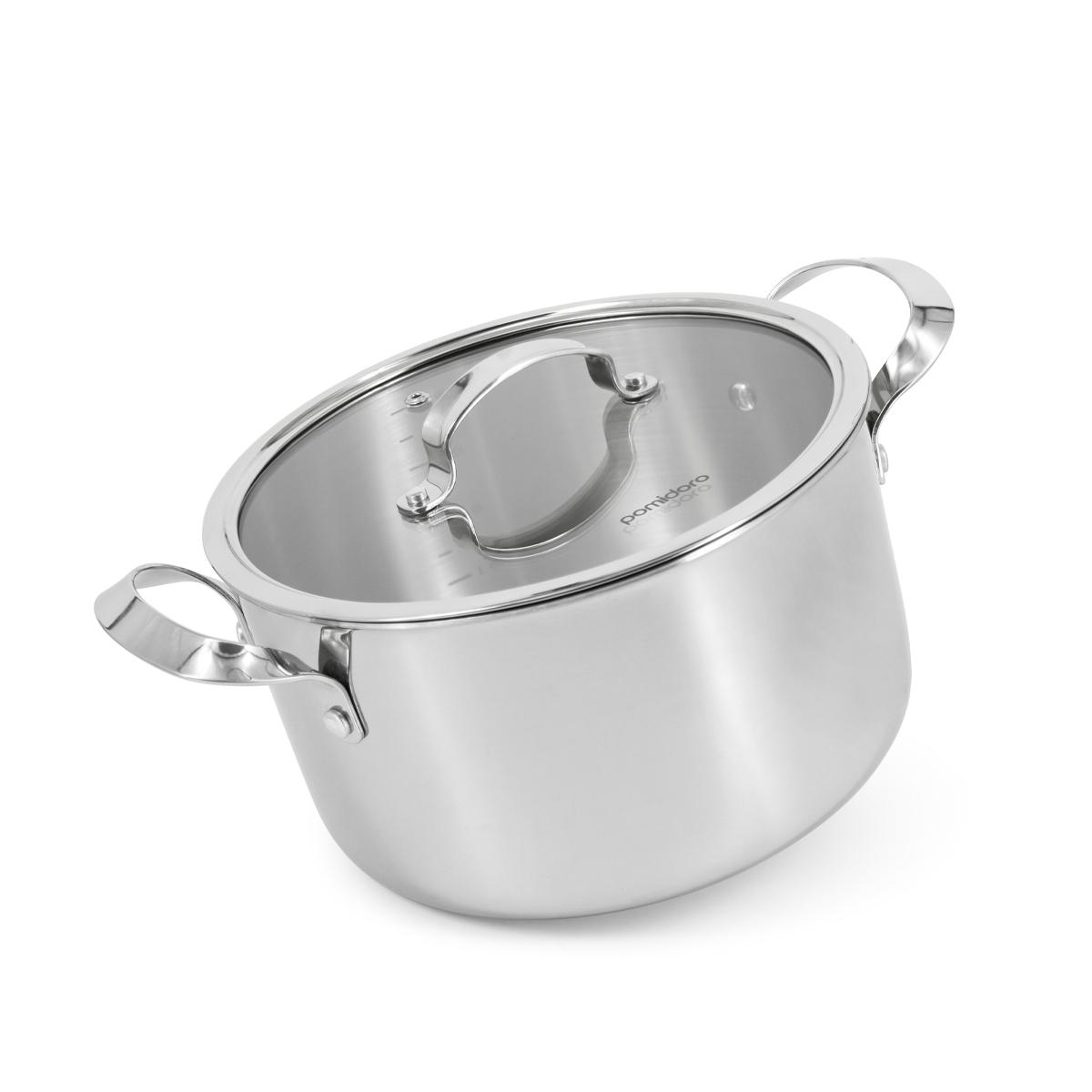 

Кастрюля с крышкой Pomi D oro P595729 Maestro 22см 4 5л