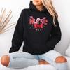 Cute Nurse Womens Hoodie Heart Graphic Pullover Fun Funny Gift For Her