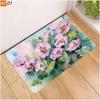 Flower Mat Pastoral 3D Door Floor Rug Anti-slip Home Hallway Bedroom Entrance Carpets Washable Bathroom Porch Decorative Doormat