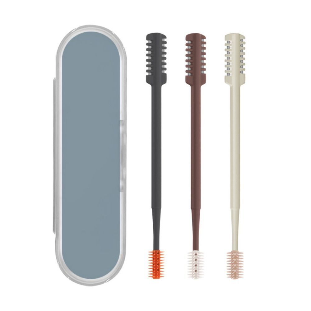 3Pcs/Set Washable Manual Nose Hair Cutter 360° Rotating Hair Removal Tool  Personal Grooming