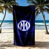Inter Milan Beach Towel Super Soft Absorbent Comfortable Lightweight Perfect For Traveling Yoga Camping And Swimming