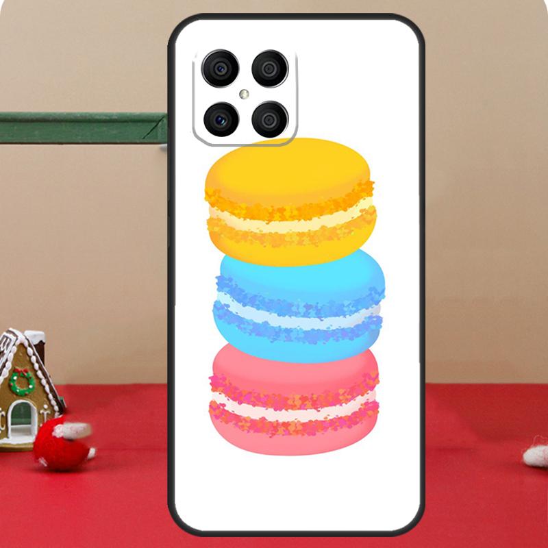 

Dessert ice Cream Macaron Food Case For Honor Magic 8 7 6 Pro Honor 200 400 70 90 Lite X8c X8b X9a X9b X9c X9d Win RT Coque Honor Magic8 Pro