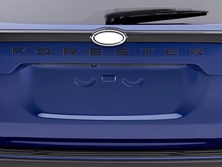 OKAYOHINN 3D Металлическая Гибридная Наклейка-Эмблема-Значок-Логотип для Автомобиля FORESTER ABS 8 ШТ. Forester Апрель 2025~(Фортепианный черный) SLF-HZB чёрный