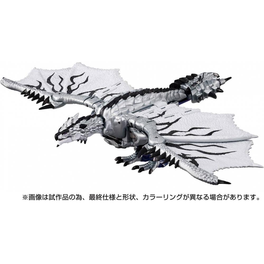SynergeneX Transformers X Monster Hunter  Silver Liolaeus Prime
