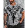 Casual Loose Versatile Men's Top Daily Comfort Short Sleeve Fashion T-Shirts Men’s