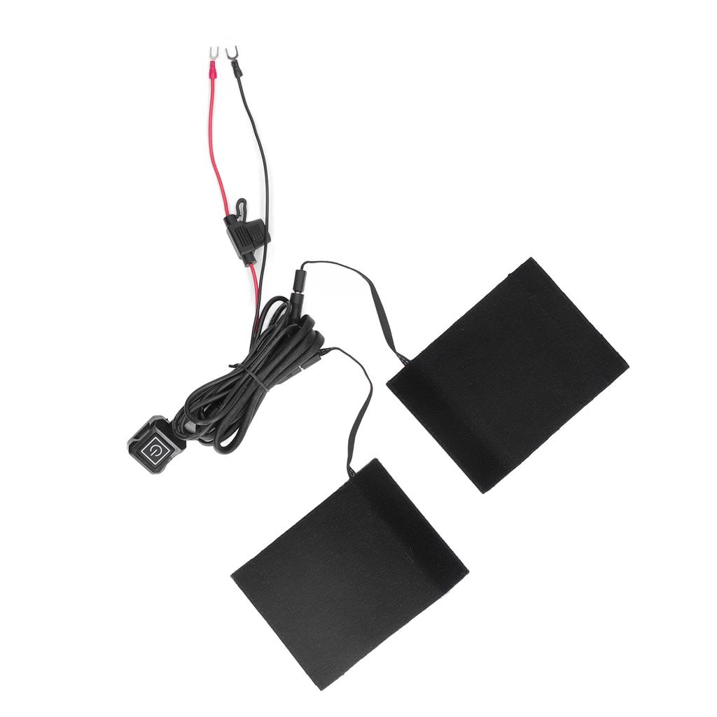 Motorcycle Heated Grip Cover 3 Levels IP67 Waterproof Hook and Loop Fixing Motorbike Heating Handle