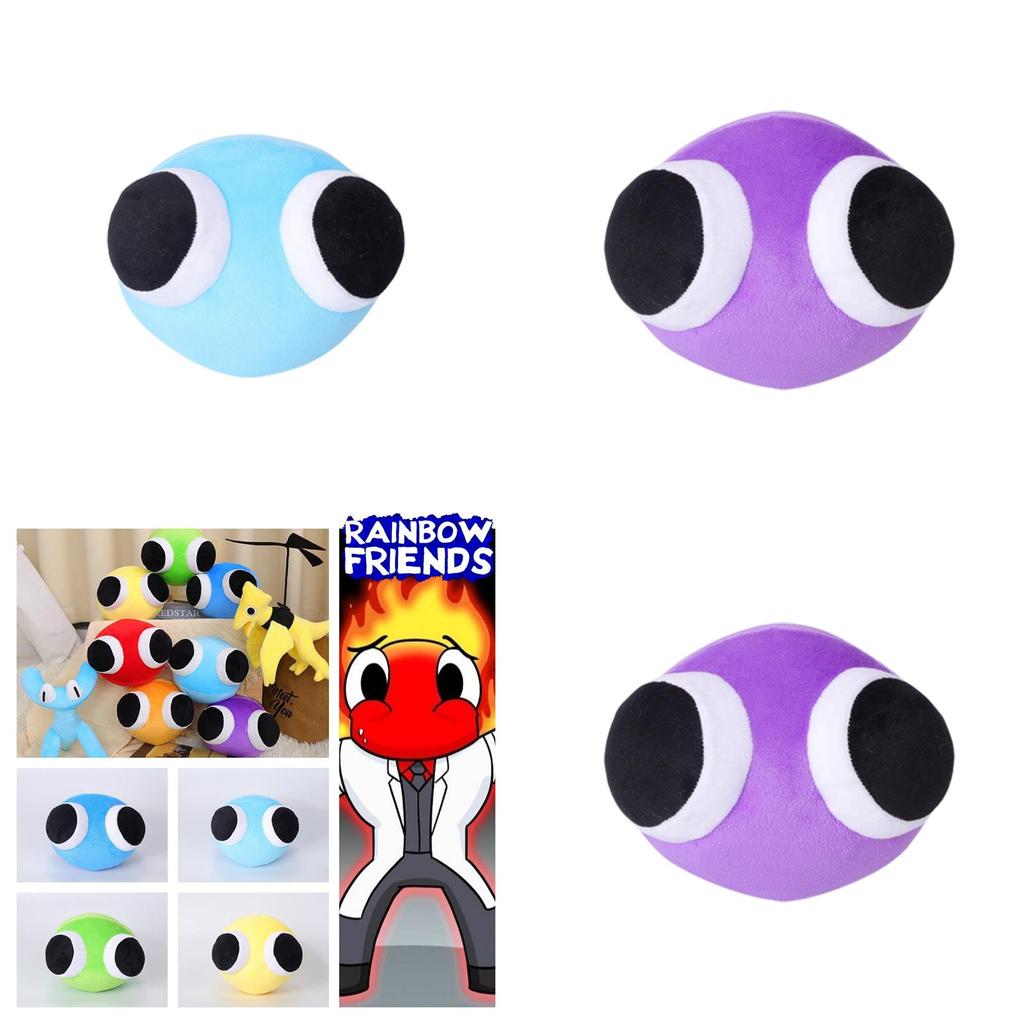 Rainbow Friends Kapitel 2 Dinosaurier Plüschtier für Kinder, Weicher und kuscheliger kurzer Plüsch, PP-Baumwollfüllung, 15 cm, Lustiges Cartoon-Design