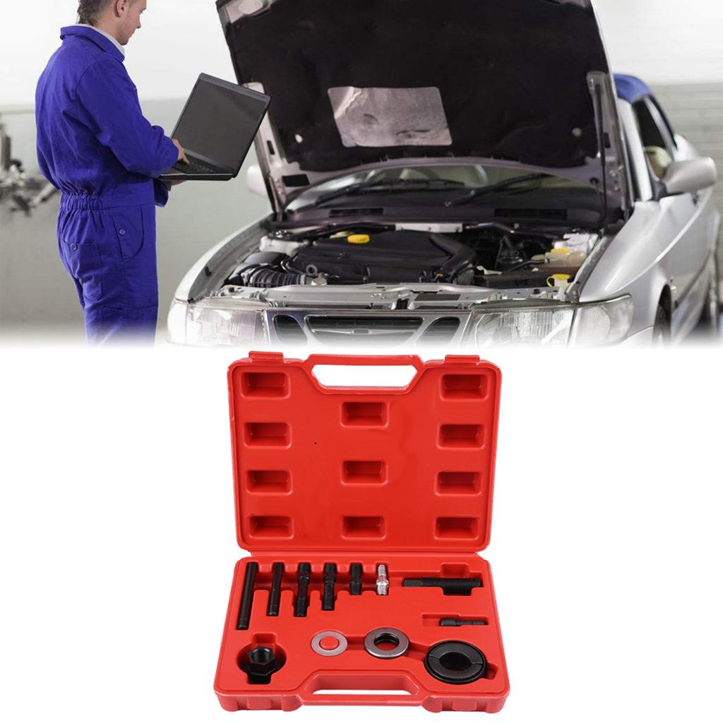 12 ks Nástroj pro demontáž a montáž řemenice čerpadla posilovače řízení a alternátoru