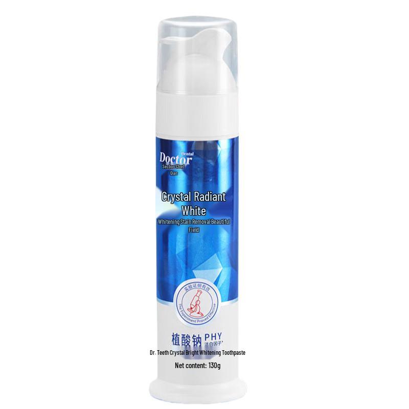 

Dr. Tooth Crystal Bright Upright Pump Toothpaste