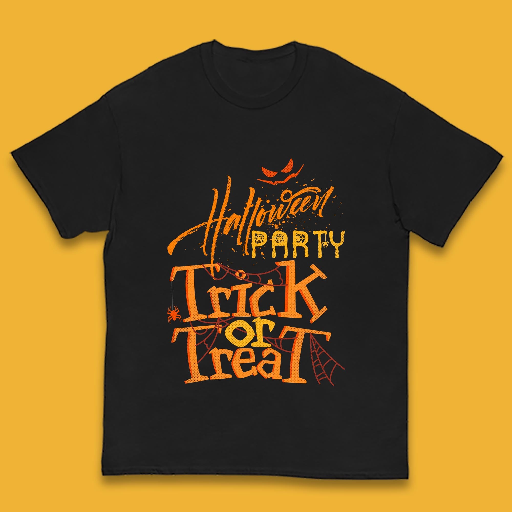 Happy Halloween Trick Or Treat Horror Scary Spooky Vibes Kids T Shirt 120