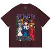 230 Gsm 100% Cotton Evangelion V11 Print Unisex Heavy Cotton T Shirt