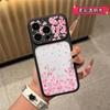 Full Screen Pink Cherry Blossoms Are Suitable for iPhone11/11 Mobile Phone Case Apple 11 Skin Feeling Acrylic 11/11 Anti-drop 11 Women
