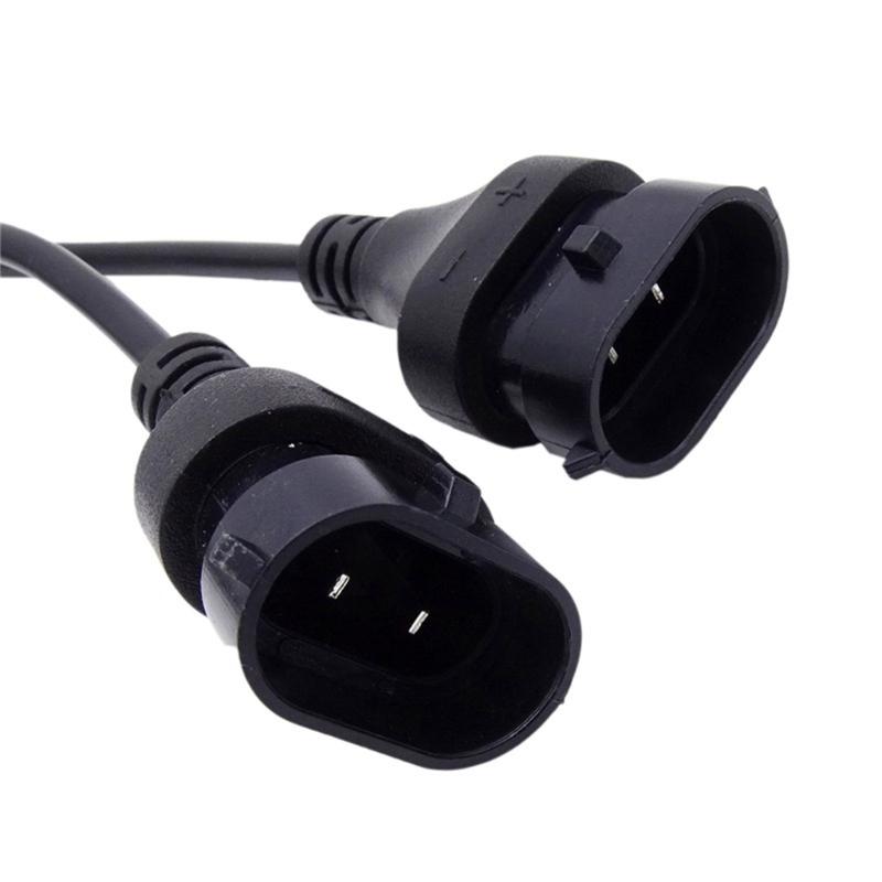 6 Sided H8 LED Angel Eyes Headlight 120W 6000K White Lights Double Cooling System For E90 E92 E60 E70