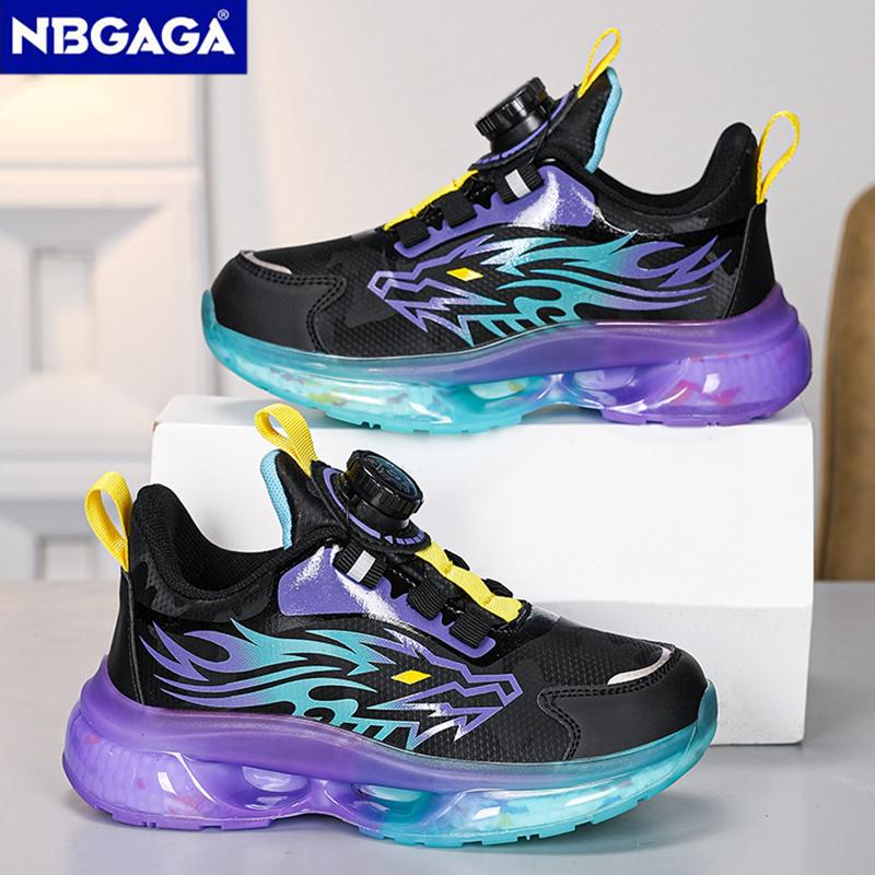 Ελαφριά Χειμερινά Παιδικά Αθλητικά Παπούτσια Περιστρεφόμενη Αγκράφα Παιδικά Αθλητικά Παπούτσια Casual Δερμάτινα Παπούτσια Τρεξίματος Εξωτερικού Χώρου Παιδικά Παπούτσια Τένις Αντιολισθητικά