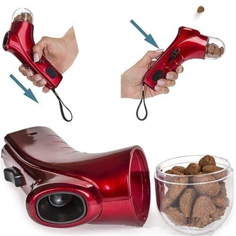Pet Dog Treat Launcher Training Toy Dog Training Snacks Feeder