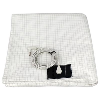 Grounding Sheet Set Conductive Cotton Silver Fiber Bedding with Low Surface Resistance Design 10 Silver Fiber