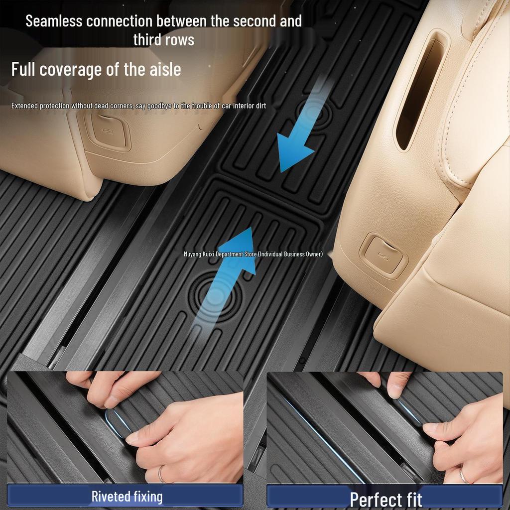 Suitable TPE Floor Mats for Buick GL8: Full Coverage for Lu Zun, Business Class, and PHEV Models