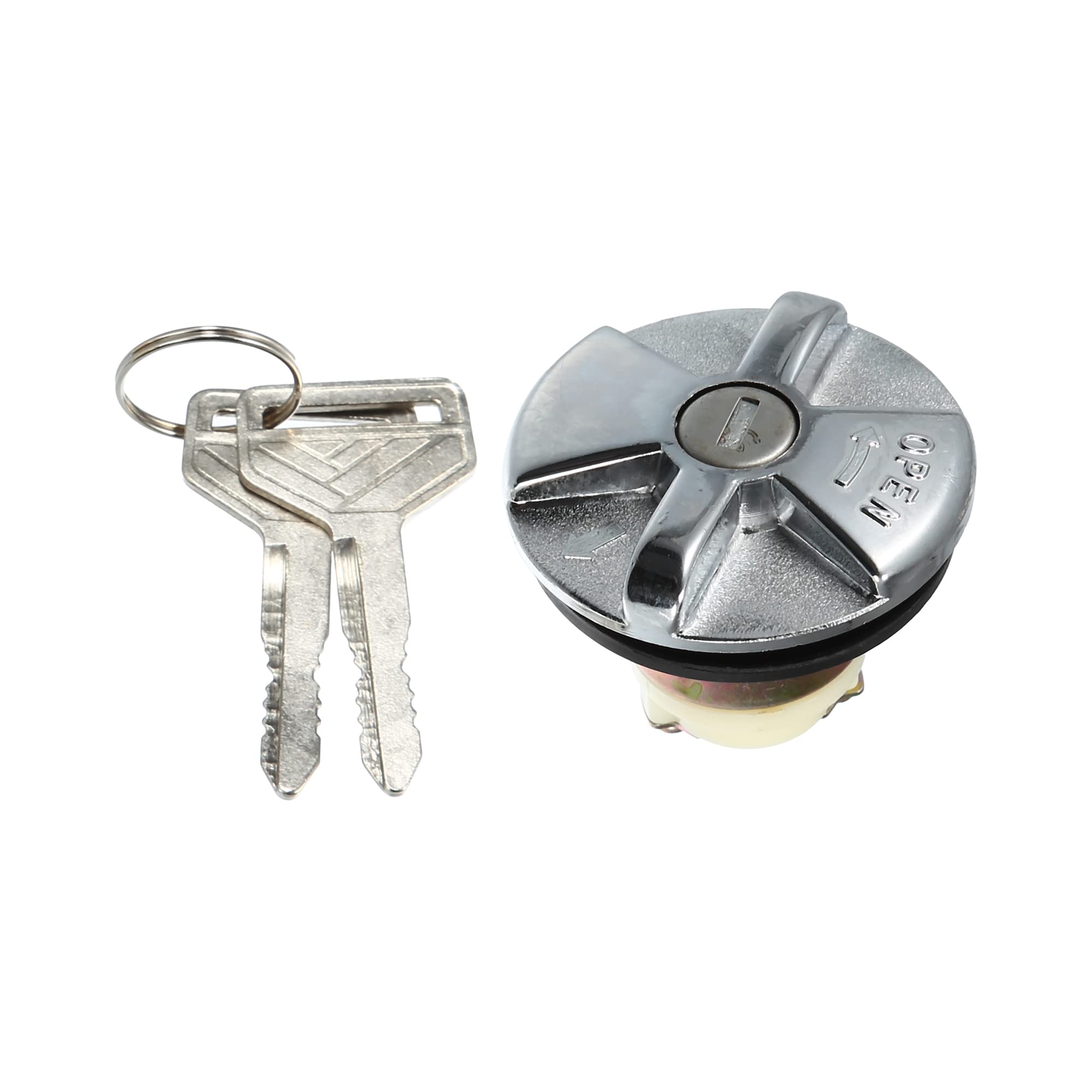 

X AUTOHAUX Выключатель зажигания Стартер Замок двери с ключом для 69058-60071 Toy ota Подходит серебряный