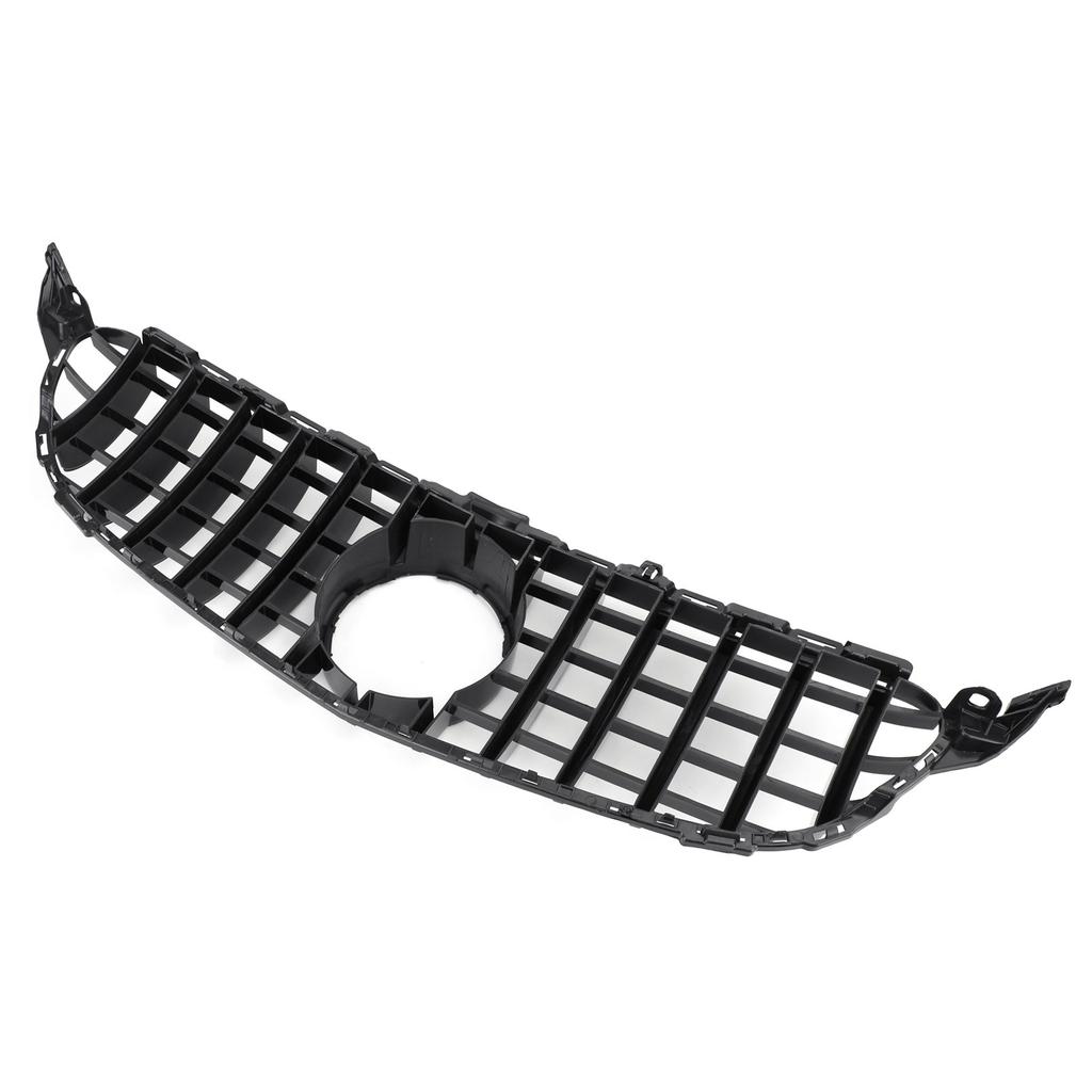 GTR Style Front Bumper Grill Grille fit Mercedes W205 C250 C300 C43 2015-2018