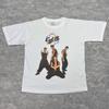 East 17 Bands Retro Rock Aus Europa und Amerika Kurzarm Hip Hop Modemarke Strukturiertes 100% Baumwolle T-Shirt