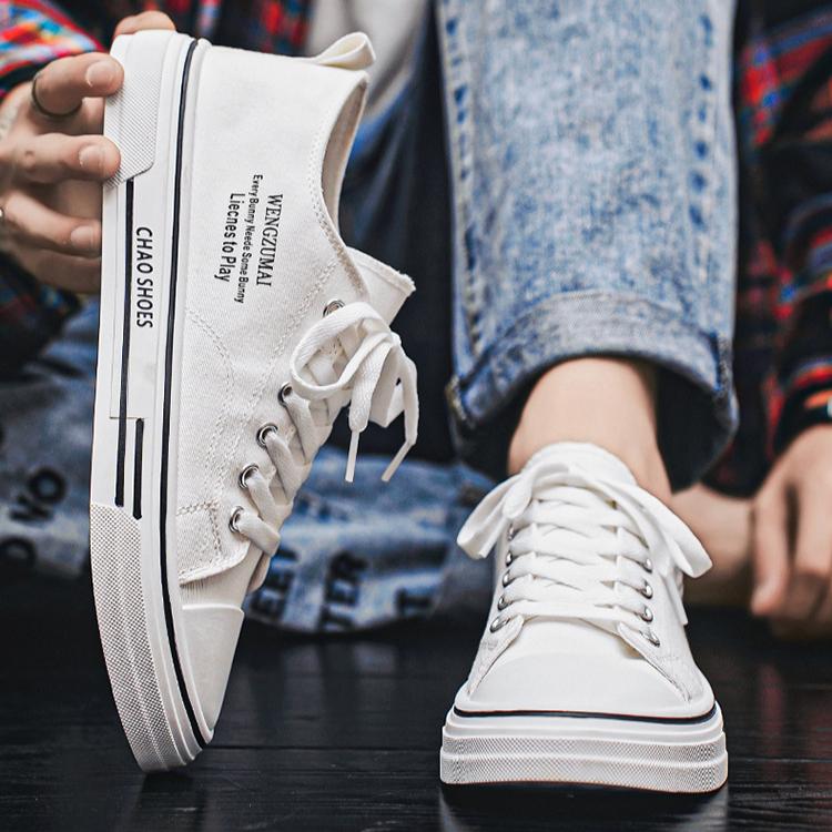 2025 Spring Breathable and Versatile Student Classic Cloth Shoes, Casual Canvas Shoes, Youth New Flat Sports Board Shoes