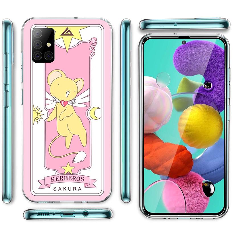 Cardcaptor Sakura Cute Magical Girl Phone Case For Samsung Galaxy A52 A32 A22 A12 A51 A31 A50S A30S A20S A10S Note 20 Ultra 10 P