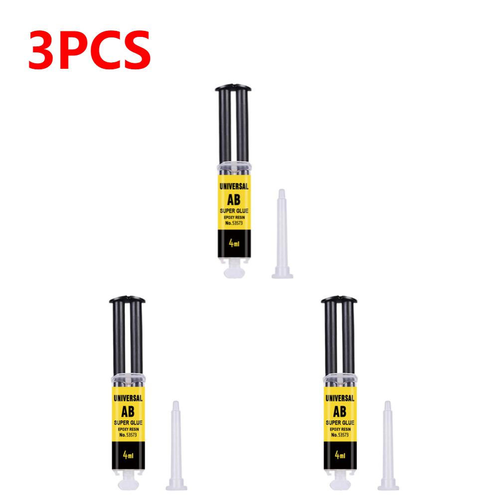 DIY Portable Liquid Epoxy Resin Traceless Strong Adhesive Universal Repair Bonding Transparent Super Glue Industrial Quick Dry