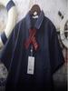 Women's Summer Loose Fit Bellows-Pleated Short-Sleeve Shirt with Bow Tie - Japanese School Style