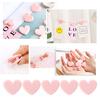 5Pcs Heart Shape Bulldog Grip Clips Food Bag Sealing Clamp Paper File Ticket Binder Photo Organizer Kitchen Office School Supply