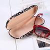 Floral Hard Shell Glasses Case Floral Printed Portable Eyeglasses Case Cloth Retro Eyewear Protector Daily Use