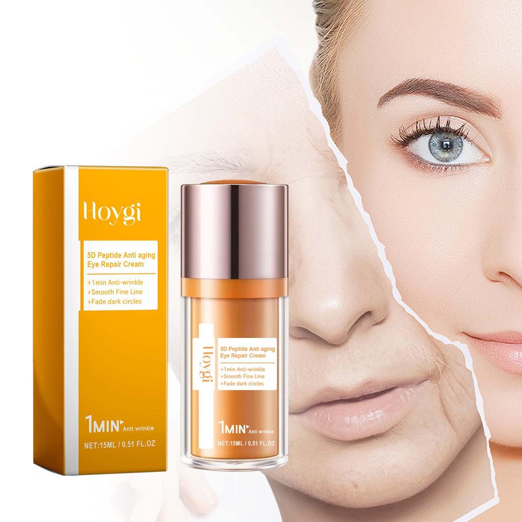 5D Peptide Anti Wrinkle Eye Care Cream Remove Dark Circles Under the Eyes Anti