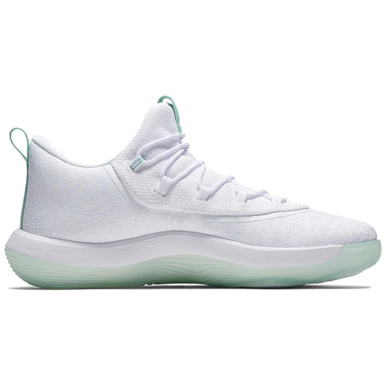 Jordan Super.Fly 2017 Low PF Comfortable Shock Absorption Balance Low Top Basketball Shoes Men Sneaker White Green AJ2664-117