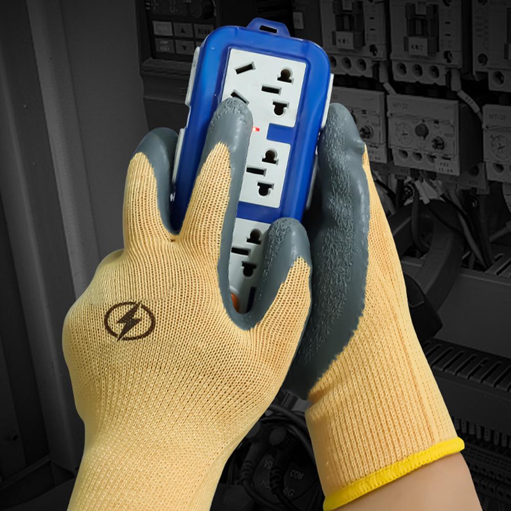 Electrician Insulating Gloves Touch Screen Gloves Work Safe Withstanding Voltage 400V Safety And Industrial Protection Cover