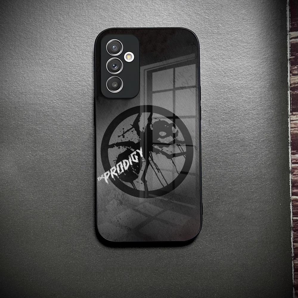 The Prodigy Artist Logo Phone Case Glass For Samsung Galaxy S26 S23 S25 S24 S21 S22 S20 Ultra Fe Plus A34 A15 A14 Cover