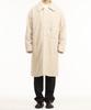 Ziosongzio Bum Bag Pocket Boucle Coat Beige